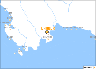 map of Lanour
