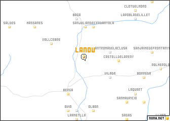 map of La Nou