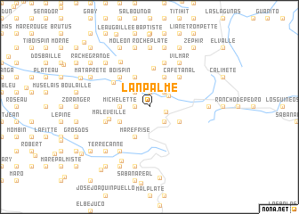 map of Lan Palme