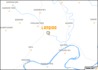 map of Lanqiao
