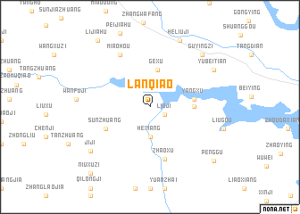 map of Lanqiao