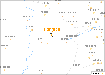 map of Lanqiao