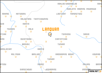 map of Lan Quan