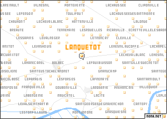 map of Lanquetot