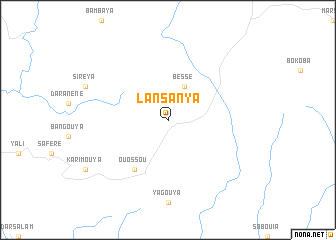 map of Lansanya