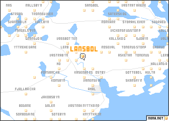 map of Lånsbol