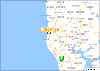 map of Lansetee