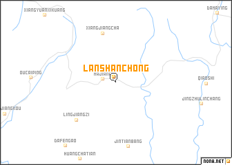 map of Lanshanchong