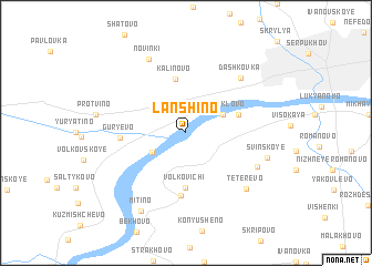 map of Lan\
