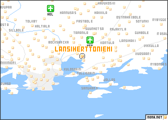 map of Länsi-Herttoniemi