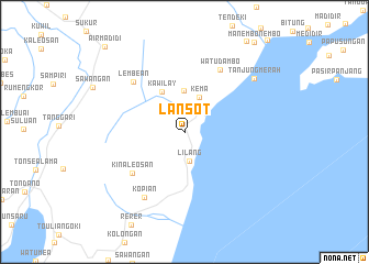map of Lansot