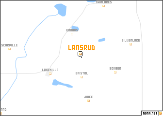 map of Lansrud