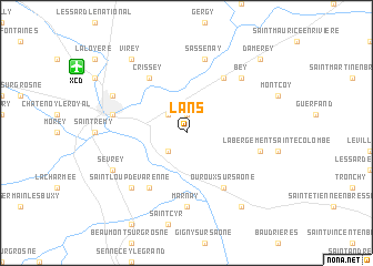 map of Lans