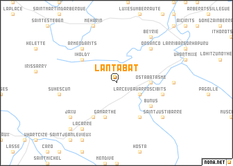 map of Lantabat