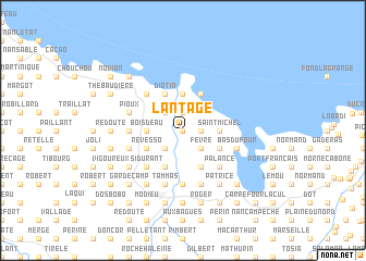 map of Lantage