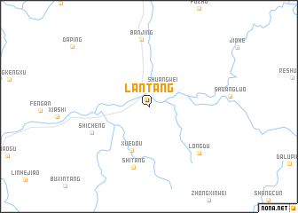 map of Lantang