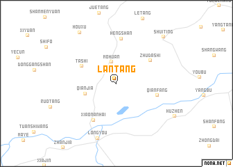 map of Lantang