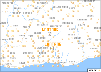 map of Lantang