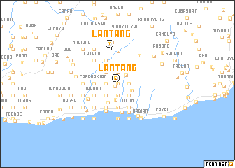 map of Lantang