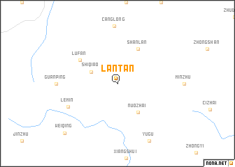 map of Lantan