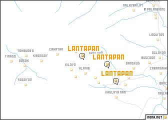 map of Lantapan