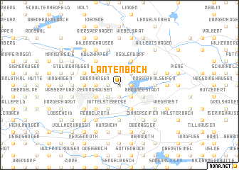 map of Lantenbach