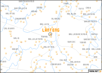 map of Lanteng