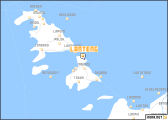 map of Lanteng