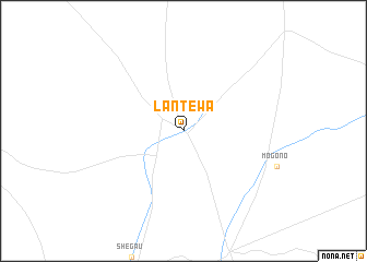 map of Lantewa