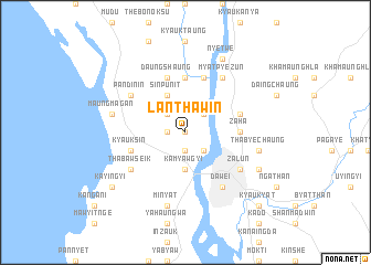 map of Lan-thaw-in