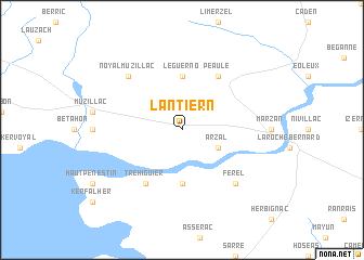 map of Lantiern