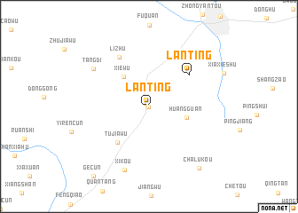 map of Lanting