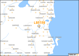 map of Lan Trà