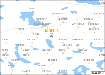 map of Lantta
