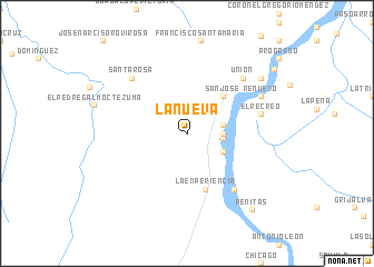 map of La Nueva