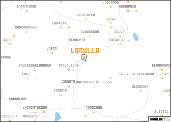 map of La Ñulla