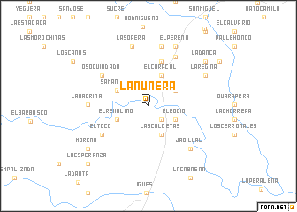 map of La Nuñera