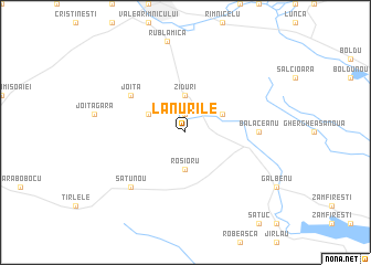 map of Lanurile