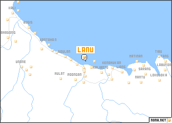 map of Lanu