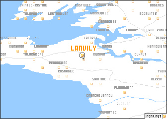 map of Lanvily