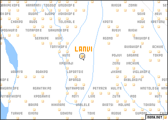 map of Lanvi