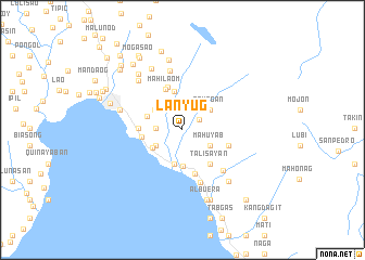 map of Lanyug