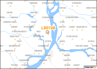 map of Lanywa