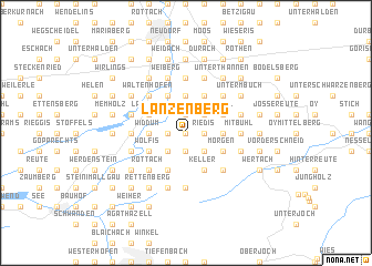 map of Lanzenberg