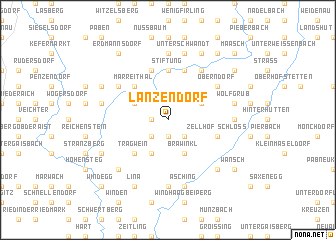 map of Lanzendorf