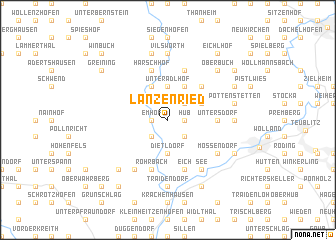 map of Lanzenried