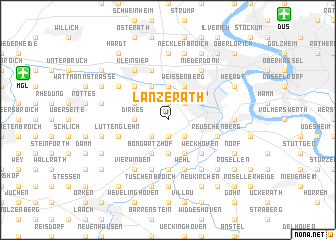 map of Lanzerath