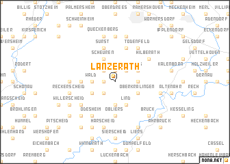 map of Lanzerath