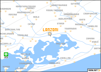 map of Lanzoni