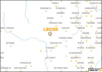 map of Lanzon